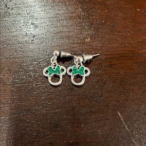 Disney Silver Mickey Mouse Earrings